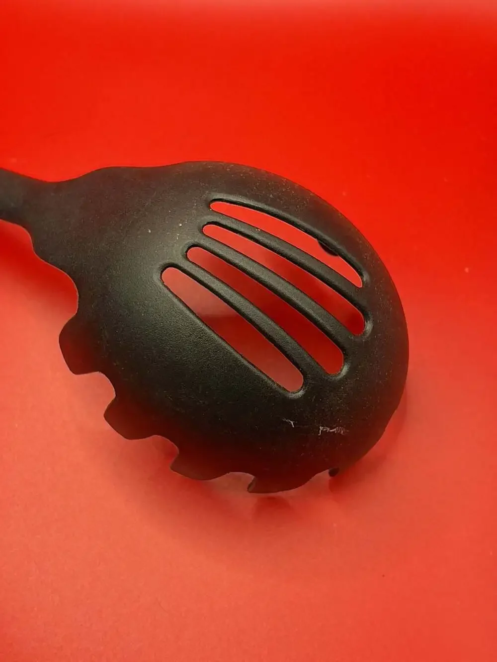 KitchenAid Black Nylon Spaghetti Server Pasta Fork Utensil